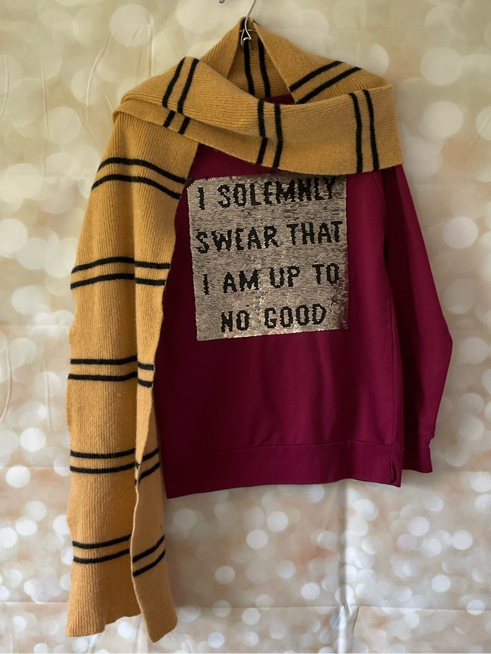 Harry Potter Long Sleeve and Scarf Bundle